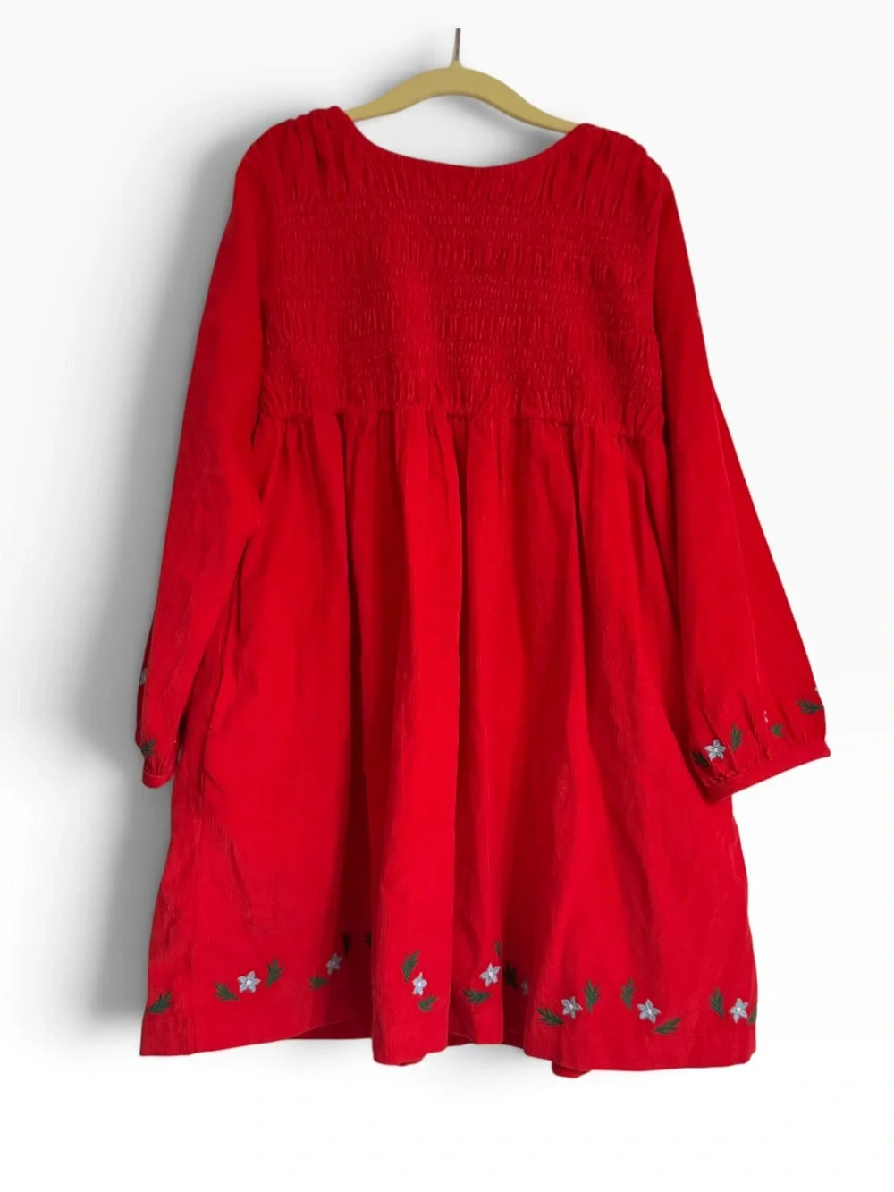 Hanna Andersson Corduroy Smocked Dress